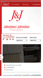 Mobile Screenshot of johnston-johnston.com.ar